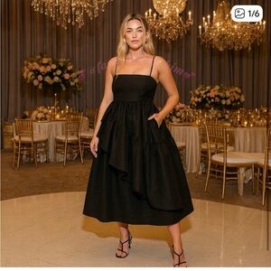 Kate Spade x Target black dress NWT